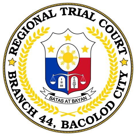 RTC Branch 44 Bacolod City .